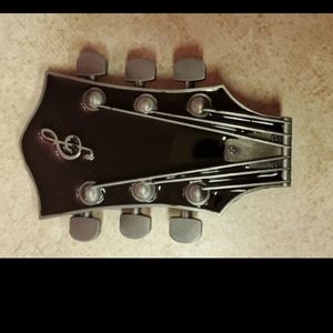 Guitar musician belt buckle approx. 3.75" inches fits 1.5 belt buckle